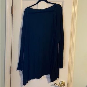 Brandy Melville black ribbed cardigan